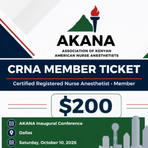 CRNA Member Ticket